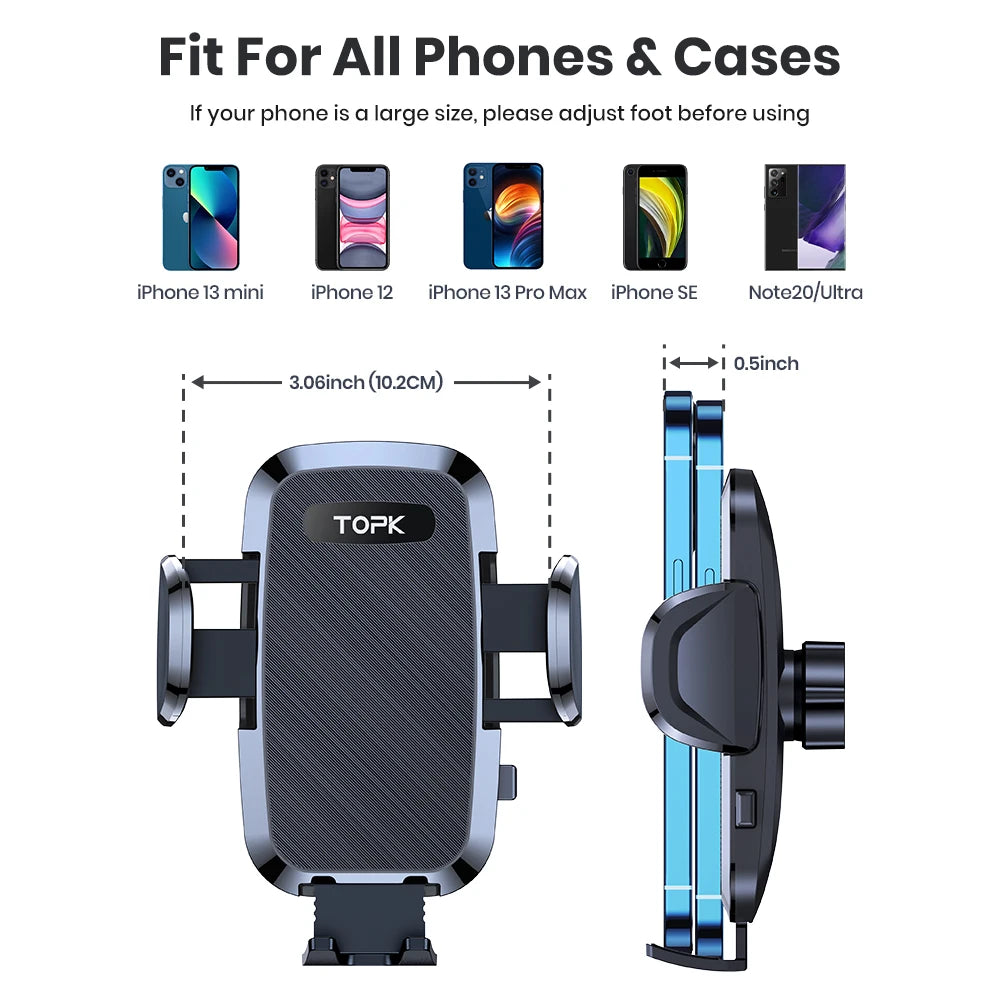 TOPK Car Phone Holder