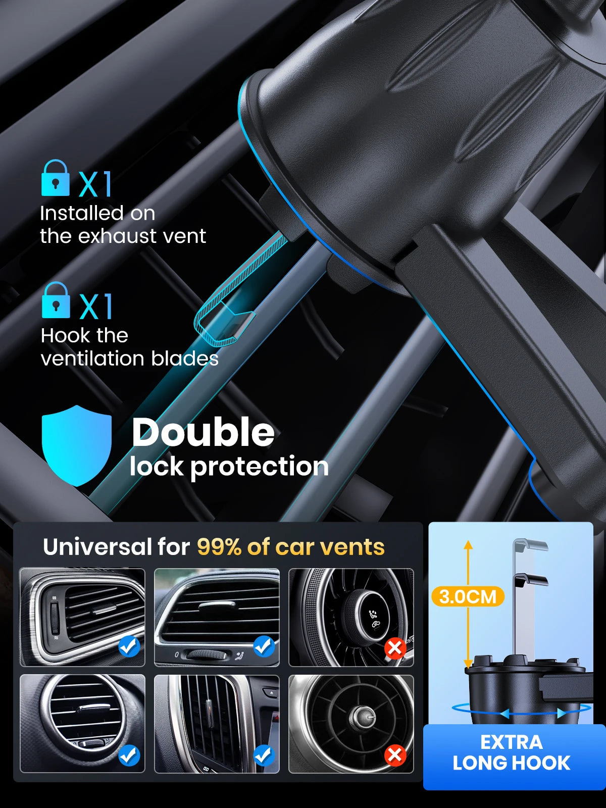 TOPK D35-S Car Phone Holder